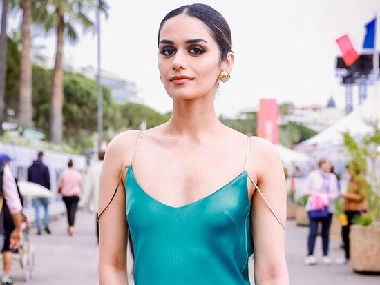Mesmerising Looks Of Manushi Chhillar At Cannes Film Festival